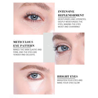 AICHUN BEAUTY 30 Pair Collagen Eye Mask Patch Hydro Gel Pad Anti-Wrinkle Dark Circles Bags Soft Smooth Skin Care Hydration Moisturizing (CAVIAR)