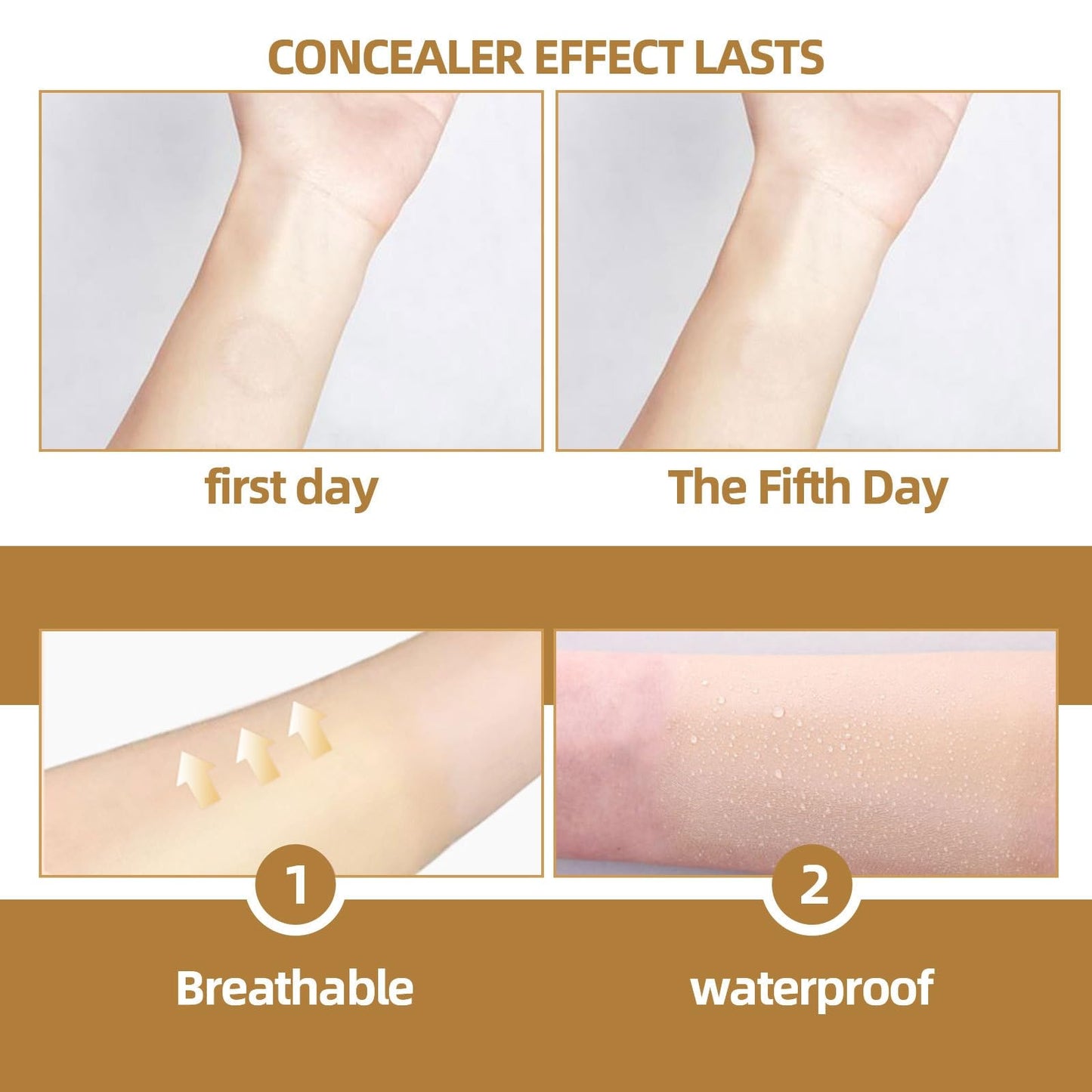 6PCS Concealer Sticker,Invisible Scar & Tat/too Cover-Up Patch,Waterproof Tat/too Cover Up Tape Breathable Scar Patches Ultra Thin Invisible Patch Concealer Sticker,Silicon Sc-ar Sheet