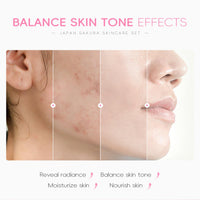 SONGQEE Sakura Skin Care Sets & Kits,Skincare Set for Teenage Girls,Girls Pamper Set,Face Mask Gift Sets for Women,Cherry Blossom Beauty Gifts Sets for Women, Skin Care Set Teen Girl Christmas Gifts