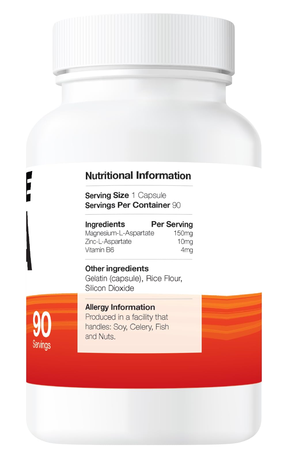 Pure: Vitality Pure ZMA Supplements for Men & Women - 90 Capsules - High Strength Muscle Sleep Aid & Muscle Recovery - ZMA Supplement Zinc Magnesium and Vitamin B6 (90 Day Supply) - UK GMP Certified Manufacturer