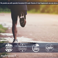 nutripact Iodine Supplement 150mcg Tablets - 180 Vegan Tablets - 6 Month Supply - Source of Iodine from Potassium Iodide - Suitable for Vegans - UK Made