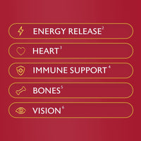 Seven Seas Complete Multivitamins For Men 50+, Energy Release Complex, 28 Tablets Tailored For Daily Health Maintenance, Vitamins & Minerals, 7 Key Benefits, Blend With Vitamin B6 & B12, D & Zinc