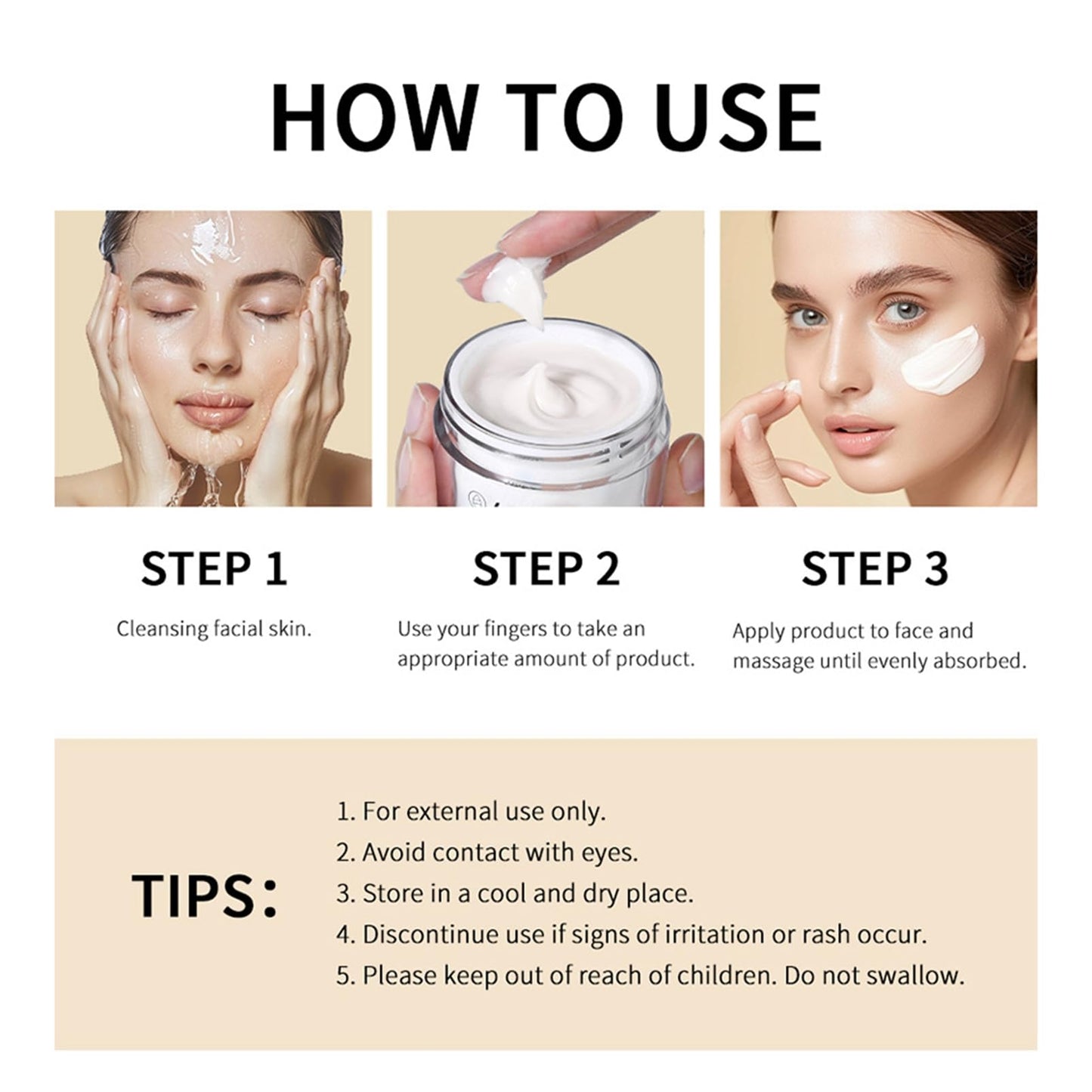 DMQ Hydrogel Cream For Women, Brightening Face Care Cream, Moisturizing Facial Repair Cream, Dry Skin Nourishing Lotion, Lightweight Non-Greasy Hydrogel Moisturizer For Adults, Day And Night