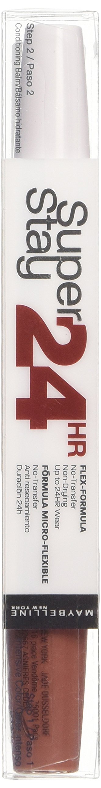 Maybelline Superstay 24 Hour Dual Ended Lipstick, 611 Creme Caramel, 9 ml, Pack Of 1