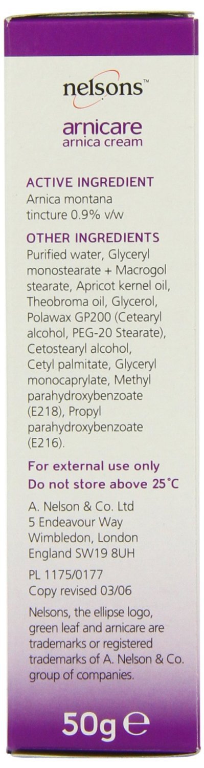 Nelsons Arnica Cream 50g (Pack of 6 )