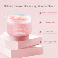 Grospe Cleansing Balm, Makeup Remover Balm, Refreshing Gentle Deep Cleansing Makeup Remover Cleanser Balm Suitable for All Skin Types 100ml (1#Avocado)