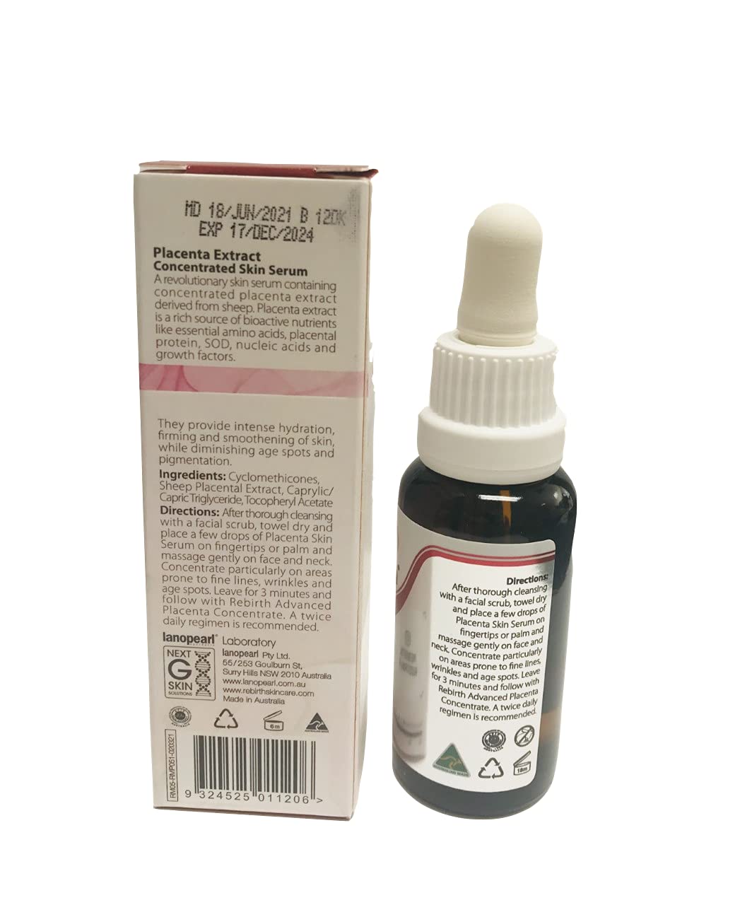 rebirth ReBirth Concentrated Max Skin Treatment Serum 25ml - Placenta Extract