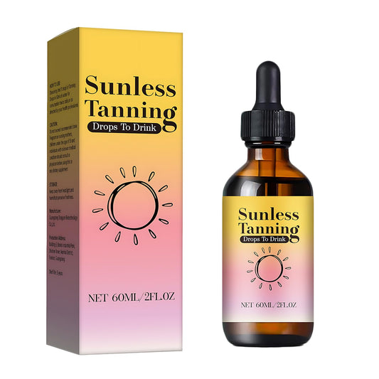 INBOLM Tanning Drops Drink Tan Drops Drink,No Sun Exposure Required,Helps Skin Hydrate and Maintain Elasticity,and Enhances Your Natural Complexion