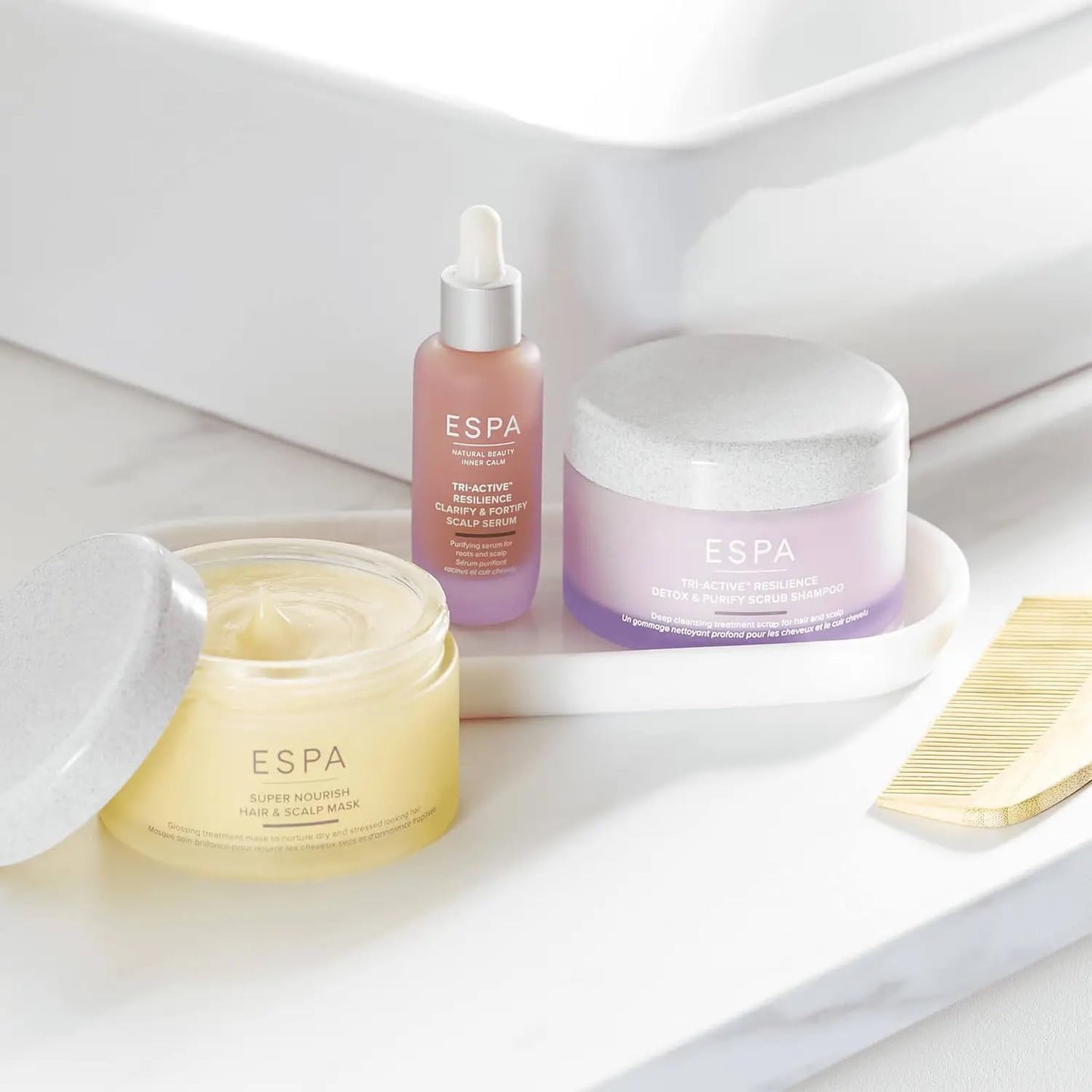 ESPA | Active Nutrients Super Nourish Hair and Scalp Mask | 190ml | Mandarin, Geranium & Juniper