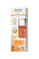 lavera GLOW BY NATURE Serum - Q10 & vitamin C – moisturizing and vitalizing - anti-wrinkle effect - firm skin - natural cosmetics – vegan - organic (1 x 30 ml)