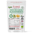 Organic Irish Sea Moss & Bladderwrack - 120 Capsules - Wild Harvested & Sun-Dried - Grown in Ireland - Pristine Atlantic Waters - 92 Essential Nutrients - Dr. Sebi - UK Made - GMP - No Additives