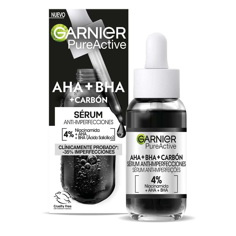 Pure Active AHA + BHA + Carbón Sérum Anti-Impregnancy 30 ml
