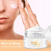 AuraAnge Rice Face Cream with Niacinamide - Moisturizer, Hydrating Face Cream for Improved Skin Barrier, Even Skin Tone