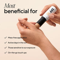 MÁDARA Mineral SPF50 Sunscreen Stick 12g – Natural Zinc Oxide Face Sunscreen | Non-Toxic, Tinted Mineral-Based Sun Protection for Face, Hands & Décolleté