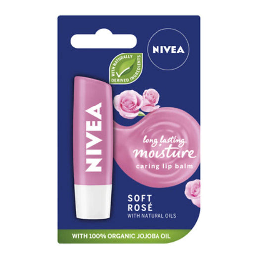 NIVEA Nivea Soft Rose Lip Balm, 5 g