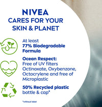 NIVEA SUN Protect & Moisture Sun Lotion SPF 20 (200 ml), Suncream with Vitamin E, Provides 48 Hour Moisture and Immediate UVA & UVB Protection