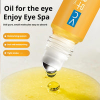 Lutein Eye Oil with Vitamin C – Dark Circle & Puffy Eye Treatment, Essential Lutein Rollerball Eye Cream, Perfect for Daily Use