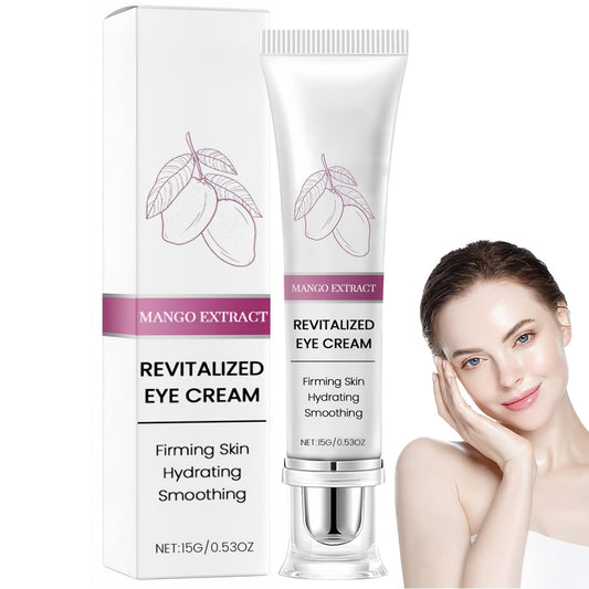 SingHao Eyelift Serum Mango Revitalize Eye Cream,Mango Activating and Firming Eye Cream,E/ye Cream for Dark Circles and Puffy Ey/es,Ey/e Cre/am Anti Aging,Vitamin C E/ye Cre/am,E/ye Bags Remover,Ey/e Gel