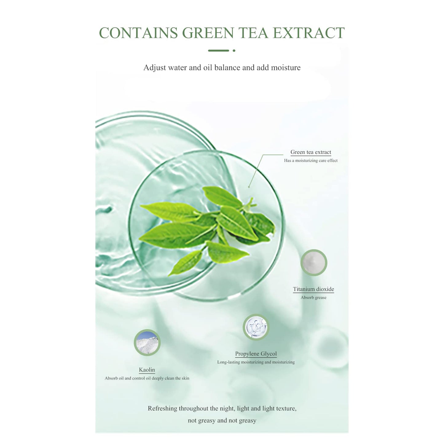 Nova9 Green Tea Musk Clay Facial Deep Cleansing, Whitening, Poreless Skincare Green Mask Stick