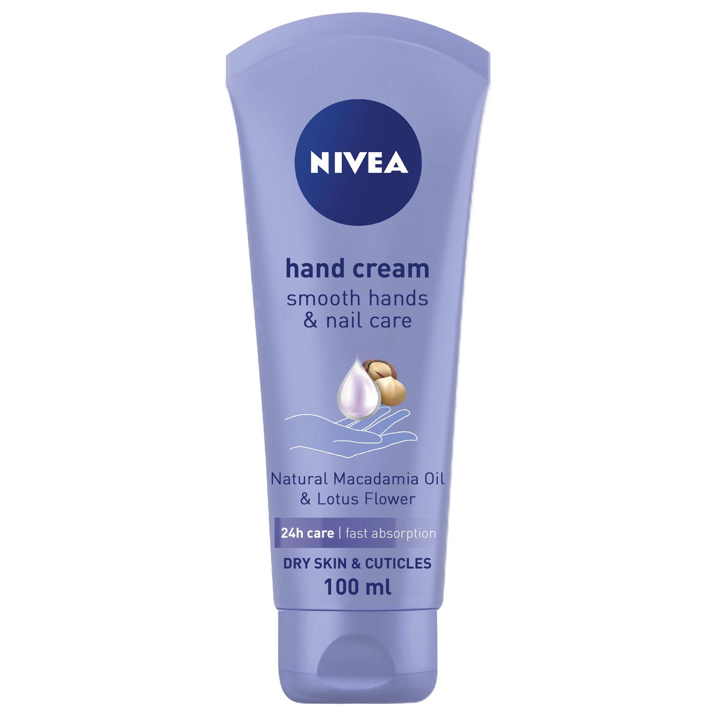 NIVEA Nivea - Smooth nourishing hand cream macadamia nut oil 100 ml (100041084)