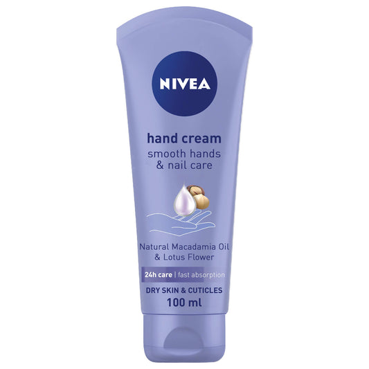 NIVEA Nivea - Smooth nourishing hand cream macadamia nut oil 100 ml (100041084)