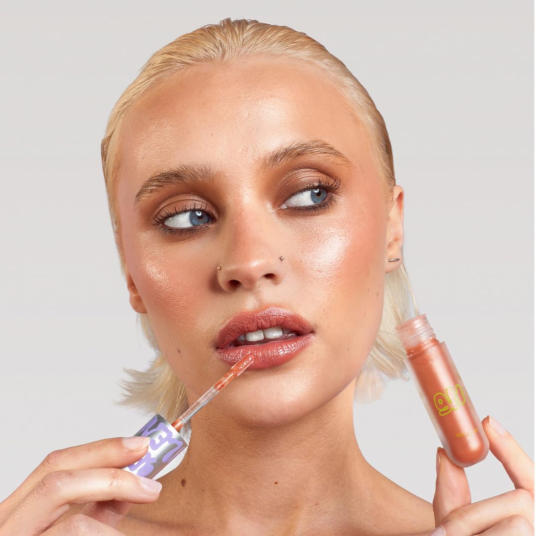 Glow Hub Gen Gleam Collagen Up Lip Gloss with Peptides and Vitamin E - Thirsty 3ml