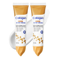 Collagen Hand Cream, Dry Skin Repair, Softening, Nourishing, Anti-Drying, Rejuvenating and Moisturising, Collagen Anti-Wrinkle Hand Cream, Hand Skin Care, Pack of 2