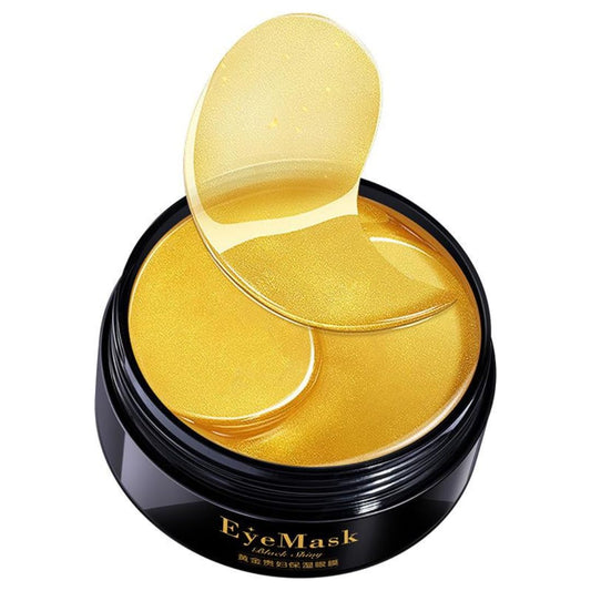 OVALA 24K Gold Eye Mask- 30 Pairs Puffy Eyes & Dark Circles Treatments,Reduce Under Eye Bags and Smooth Wrinkles,Eye Skin Care Pads With Collagen
