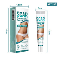 AuraBeen Scar Cream for Face & Body - Assists in Enhancing The Look of Stretch Marks, C - Section Scars, Surgical Scars - Suited for Old & New Scars - Facilitates Skin Restoration