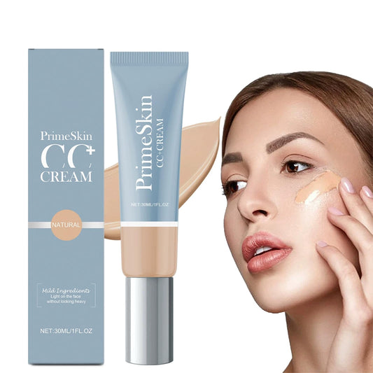 SHEBEEDO CC Cream Foundation, Flawless Skin Tone Foundation for Mature Skin, Hydrating Long Lasting Liquid Makeup, Waterproof Poreless Moisturizing foundation Full Coverage for All Skin Types (Natural)