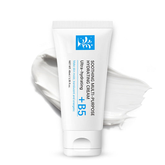 B5 Repairing Soothing Face Balm, Moisturiser Face Women, Ultra-Calming Multi-Purpose Skin Barrier Repair Cream with Panthenol & Centella Asiatica, Redness Relief Hydration Serum, for Sensitive Skin