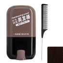 Guegine Hairline Powder with Comb Applicator, Waterproof and Sweat-Proof Hair Dye Comb, Long-Lasting Hairs Makeup Coverage,for Gray Hair Coverage, Thinning Hair for Women & Men (Dark Brown)