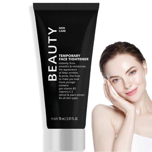 Xinyig Instant Firmx Temporary F/ace Tightener,Firming Cre/am for Loose Skin,Skin Tightening Cr/eam For Fa/ce,Instant Face Tightening Crea/m,Fac/e Tightening C/ream,Facial Smoothing Mask for Fine Firmness