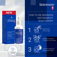 SEBORADIN Seboradin Scalp Serum Anti Dandruff Hair Treatment Intensive Hydration Nourishment Regeneration 100 ml