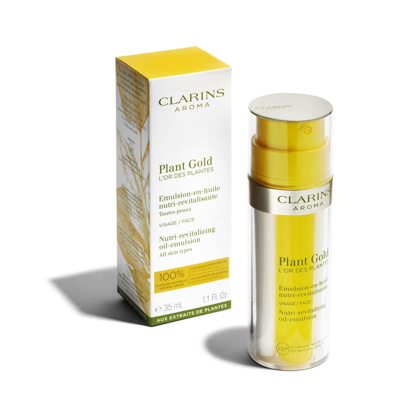Clarins Plant Gold Nutri-Revitalizing Oil-Emulsion 35ml