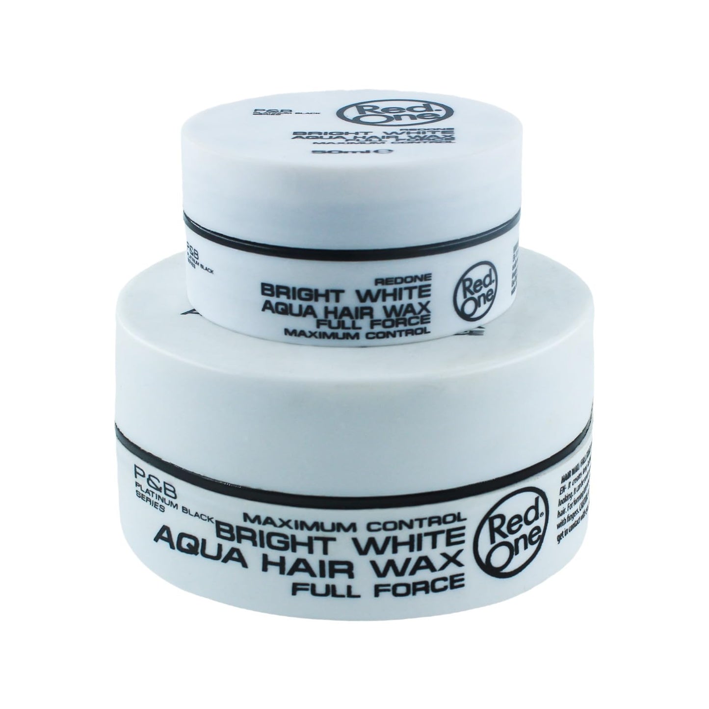 Redone Hair Styling Aqua Wax White 50 ml | Travel Size | Ultra Hold | Gel Wax | Peach Scent | Strong Holding | Shine Look | Maximum Control