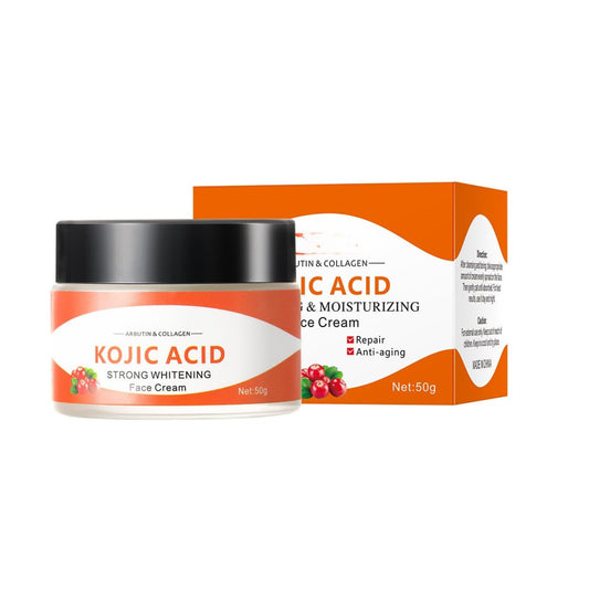 TBeautfave Kojic Acid Face Cream for Dark Spots, Kojic Acid Cream for Hyperpigmentation, Kojic Acid & Collagen Cream