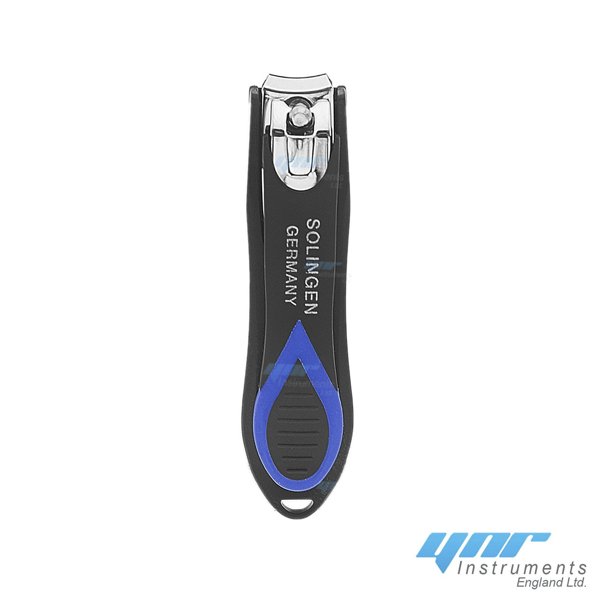 YNR ® German Best Fingernail Clippers Black Blue | Perfect New Year Gifts for Men & Women | Extra Sharp Easy Grip Nail Clipper | Professional Deluxe Stainless Steel Nail Clippers