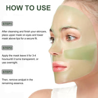 Shefave 6 Pack Heartleaf Collagen Face Mask, Soothing Overnight Face Mask for Glass Skin, Hydrating Sheet mask, Calming Hyaluronic Acid Mask for Redness&Anti Wrinkles, Korean Skin Care for Sensitive Skin
