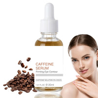 ISBEAUSOLS Caffeine Solution 5%+EGCG Eye Serum - Caffeine Eye Serum - Caffeine Eye Cream Anti Aging - Eye Cream for Dark Circles and Puffy eyes - Eye Bags Remover - under Eye Brightener 30ml
