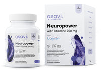 Osavi Neuropower with Citicoline 250 mg – 30 Vegan Capsules | Supports Nervous System & Psychological Health | Includes Cognizin® Citicoline, L–Theanine, Coenzyme Q10, B6 & B12 for Mental Clarity
