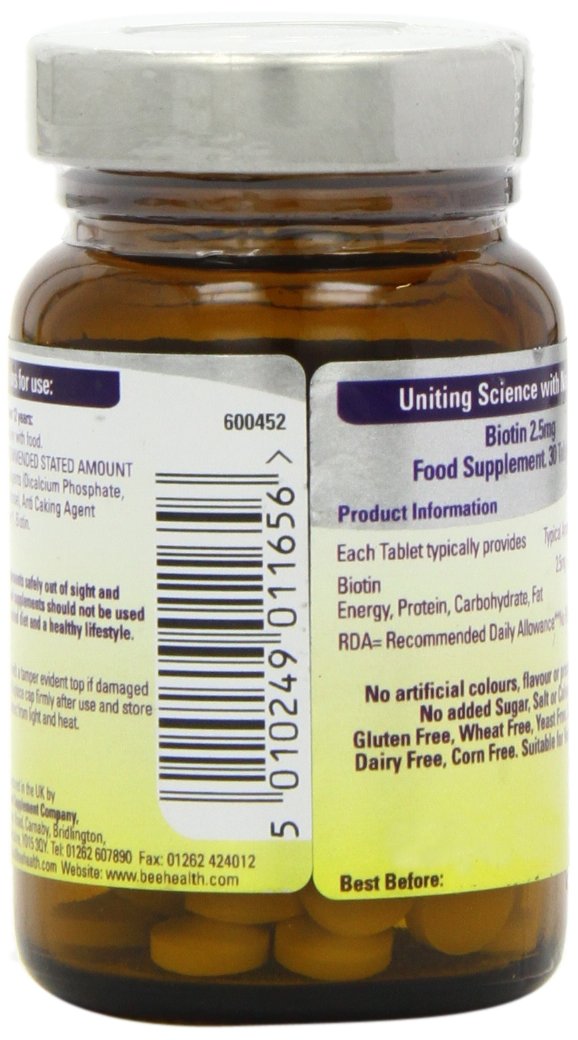 FSC 2.5mg Biotin 30 Tablets