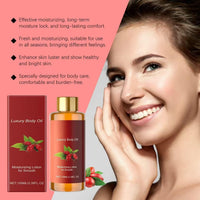 Magic Luxury Body Oil – Intensely Hydrating Dry Skin Care with Vitamin E, Coconut Oil & Rosehip | Nourishing, Non-Greasy Fine Lines Reduction, Natural Glow Magic Massage Oil| 100ml