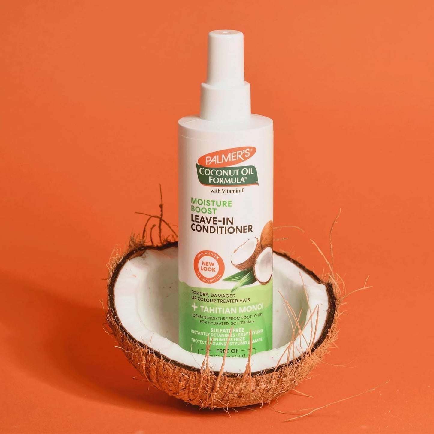 Generic Palmer Coconut Oil Leave-in Conditioner for Unisex - 8.5 oz Conditioner - (Pack of 2)