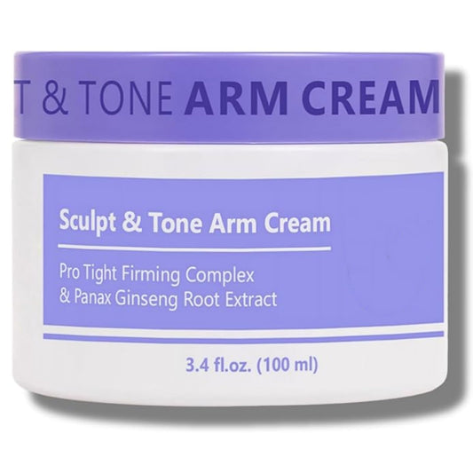 Sculpt And Tone Arm Cream,Firming Body Cream,Firming Cre-Am For Loose Skin,Upper Arm Fir-Ming Cre-Am,Tighting Balm For Loose Skin,Smooth,Deep Moisturizing And Hydrating,Suitable For Sensitive
