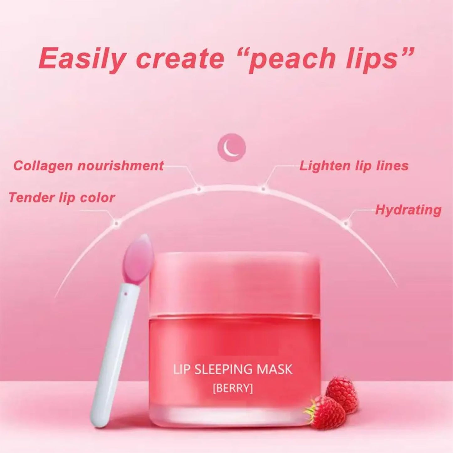 Lip Balm Lip Sleeping Mask Set 4PCS Fruit Moisturizing Lip Mask For Dry Lips Chapped Cracked Dry Lips,Hydrating Lip Balm Repair Protection Gifts For Women &Teenage Girl,8g×4