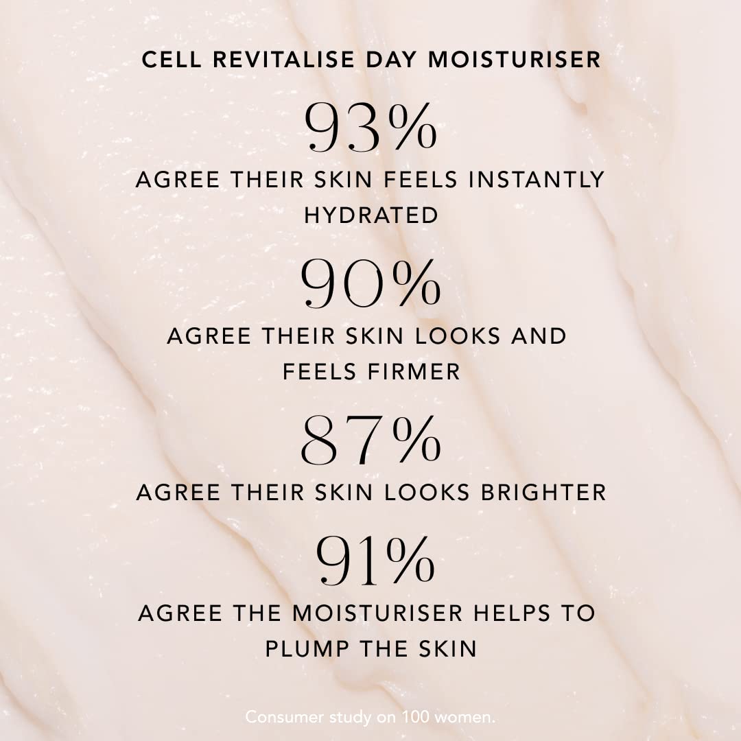 Cell Revitalise Day Moisturiser | Hydrating Probiotic Day Face Cream for Dry Skin | Made from Natural Ingredients | Supports Anti Ageing | Suitable for Sensitive Skin | Aurelia London 60ml