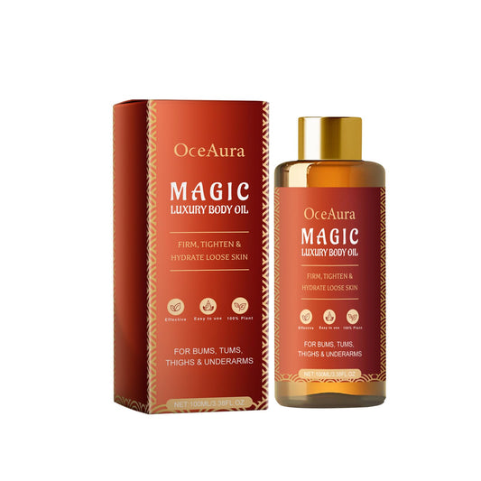 IZBEAUVO Magic Firming Body Oil, MagicLuxury Body Oil Plumping And Moisturizing Body Butter For Smooth, Moisturizing Lotion For Smooth, Radiant Skin, Effectively Improves Fine Lines 100 ML
