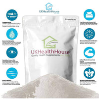 2kg UKHealthHouse 100% Pure Ascorbic Acid - Vitamin C Powder - Anti Oxidant - Food Grade