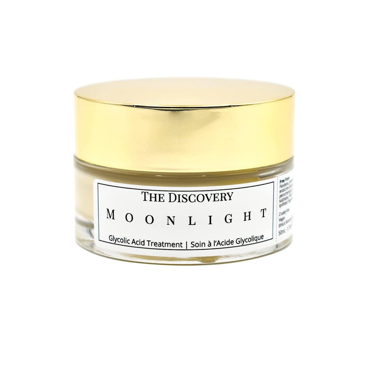 VEGAN Glycolic Acid 10% Night Cream, Super Rich Exfoliating Moisturiser, Anti-Aging, Anti Wrinkles, Cruelty-Free, Free from Nasties, Aloe Vera, Vitamin E, Moonlight - 50mL / 1.7oz